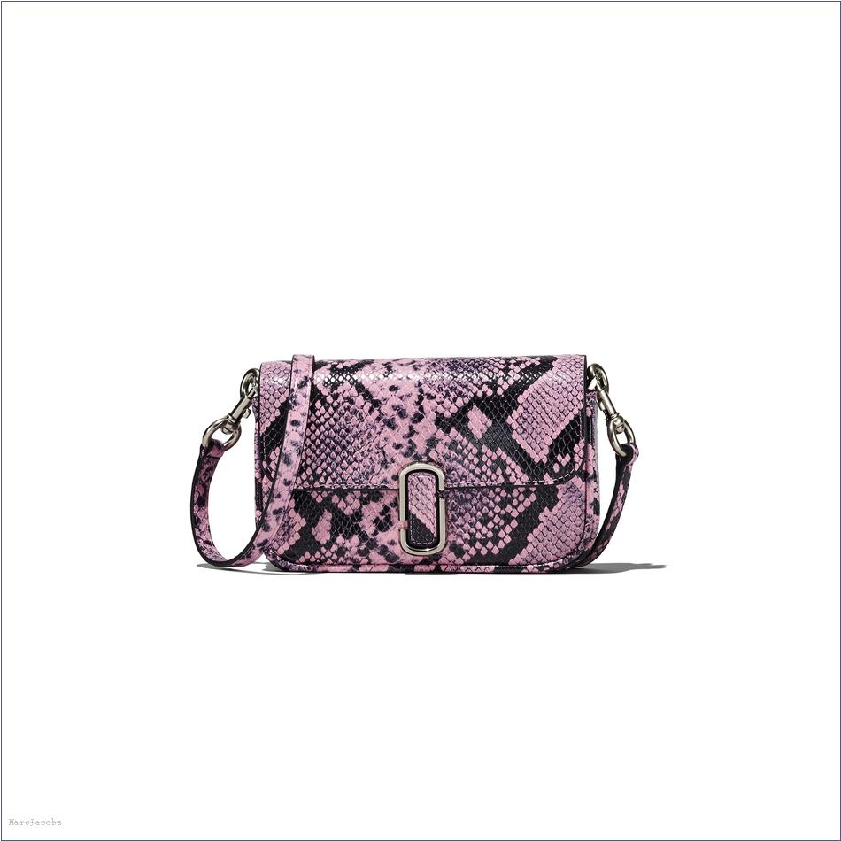  Marc Jacobs BLEACHED MAUVE MULTI MARCDOWN/View All Marcdown/The Snake-Embossed J Marc Mini Bag