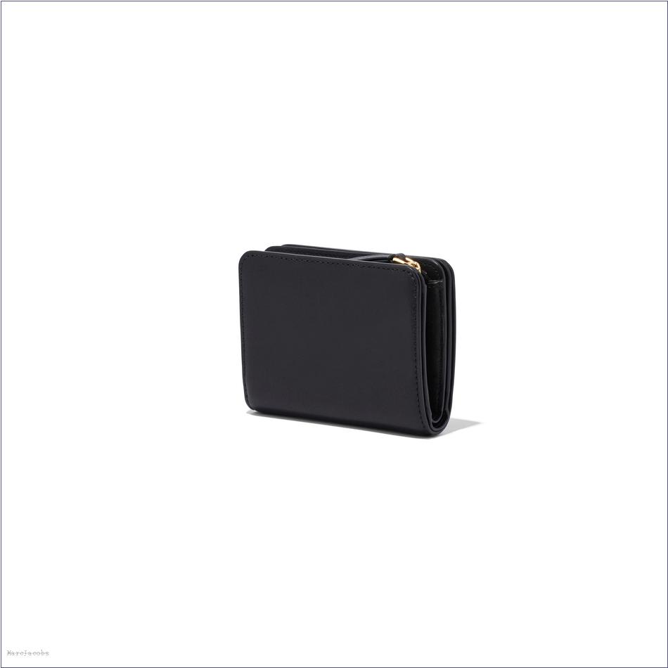  Marc Jacobs BLACK WALLETS/View All Wallets/The J Marc Mini Compact Wallet