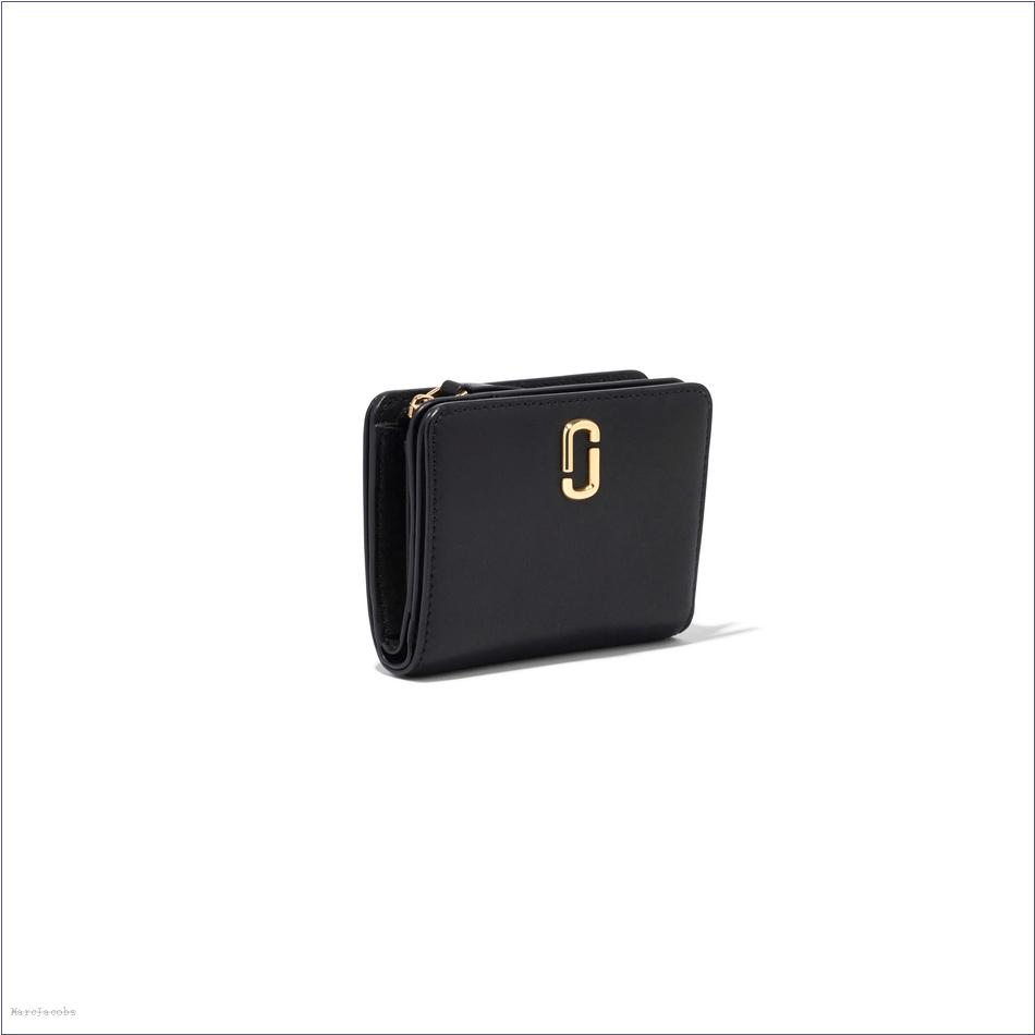  Marc Jacobs BLACK WALLETS/View All Wallets/The J Marc Mini Compact Wallet