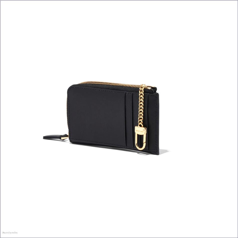  Marc Jacobs BLACK WALLETS/View All Wallets/The J Marc Top Zip Multi Wallet