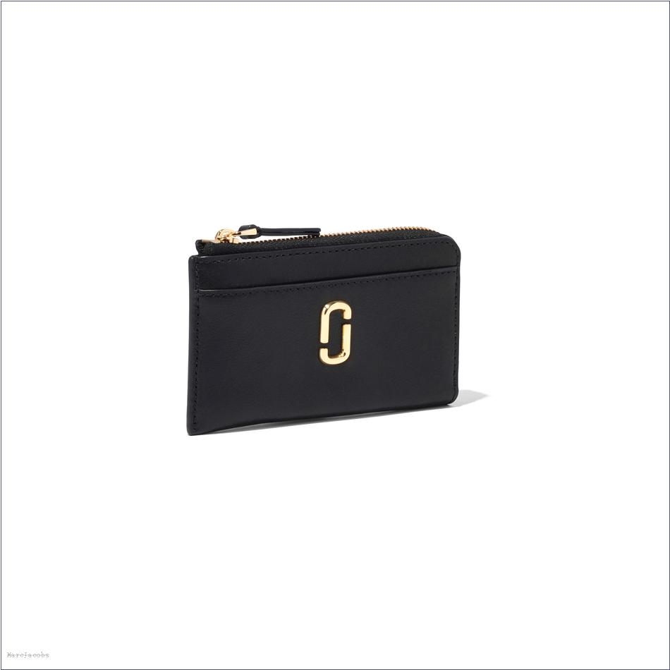  Marc Jacobs BLACK WALLETS/View All Wallets/The J Marc Top Zip Multi Wallet