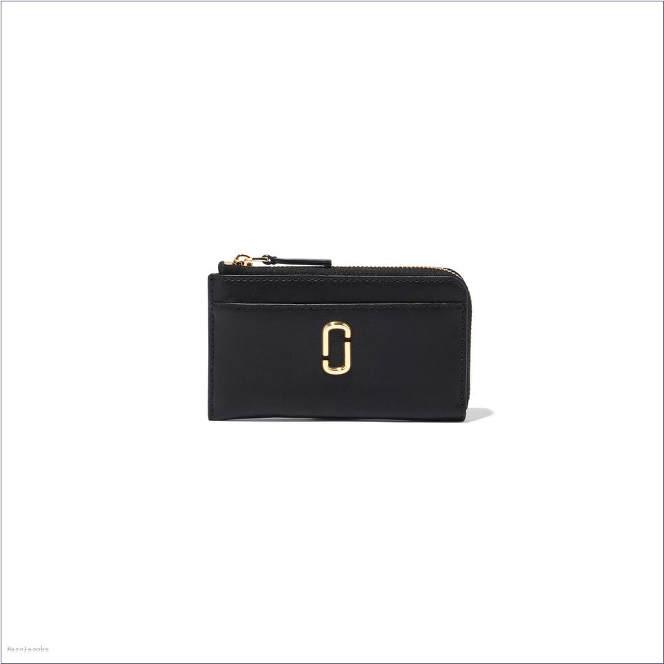  Marc Jacobs BLACK WALLETS/View All Wallets/The J Marc Top Zip Multi Wallet