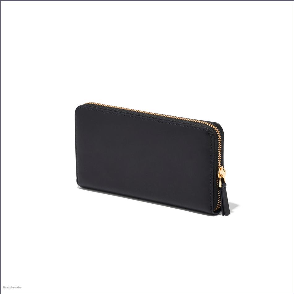  Marc Jacobs BLACK WALLETS/View All Wallets/The J Marc Continental Wallet