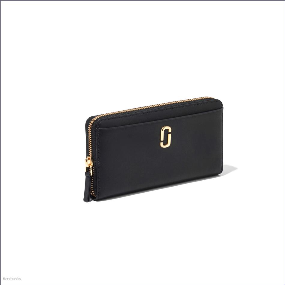  Marc Jacobs BLACK WALLETS/View All Wallets/The J Marc Continental Wallet