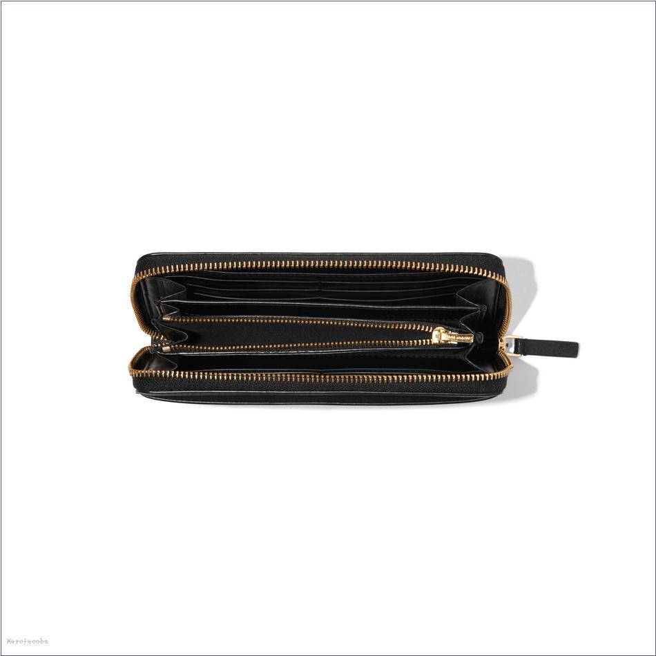  Marc Jacobs BLACK WALLETS/View All Wallets/The J Marc Continental Wallet