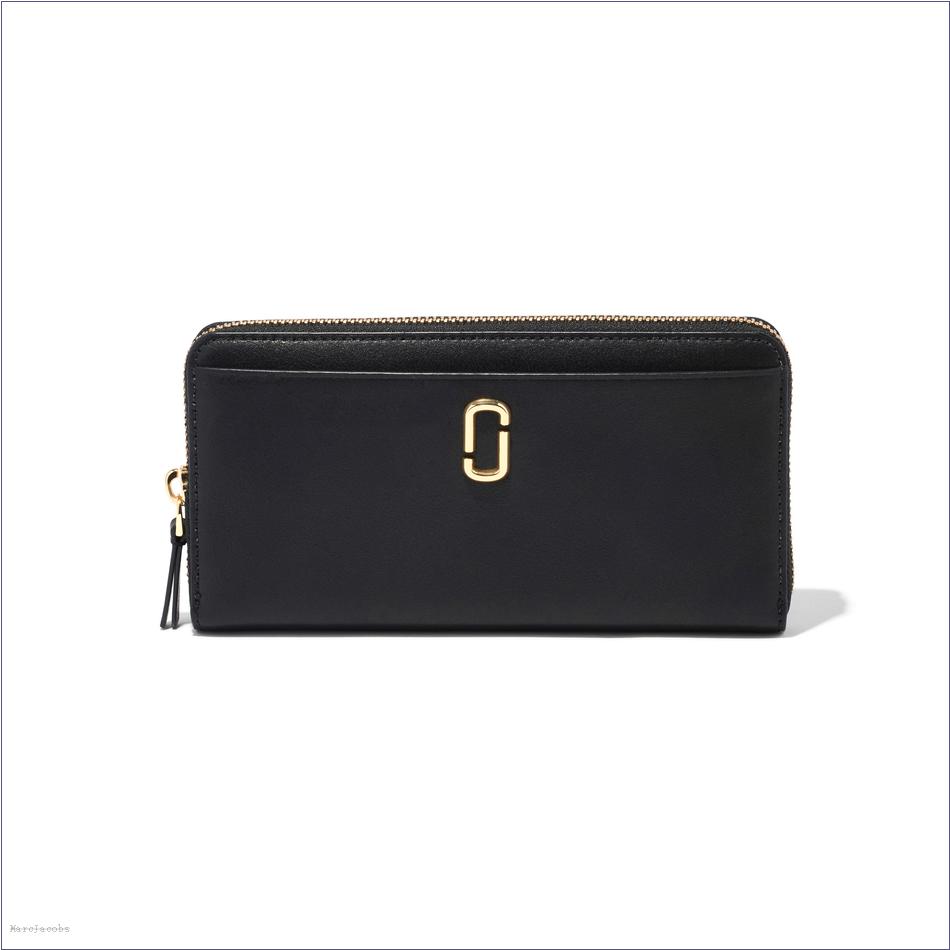  Marc Jacobs BLACK WALLETS/View All Wallets/The J Marc Continental Wallet