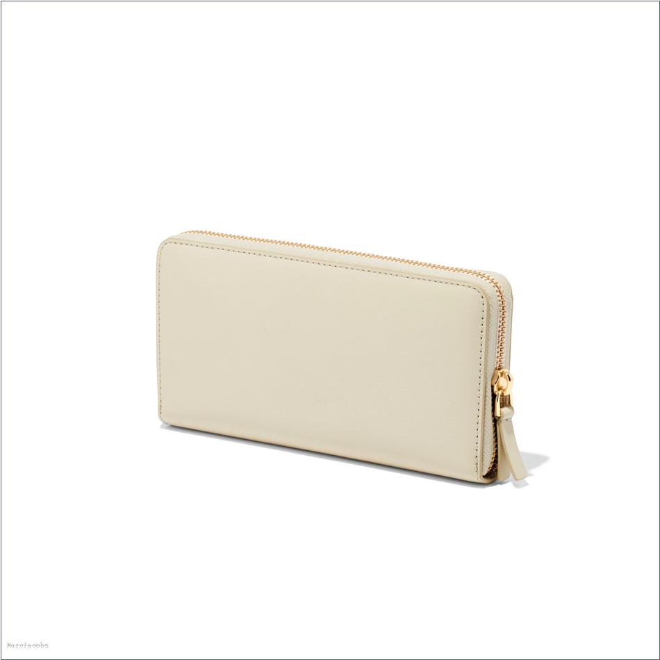  Marc Jacobs CLOUD WHITE WALLETS/View All Wallets/The J Marc Continental Wallet