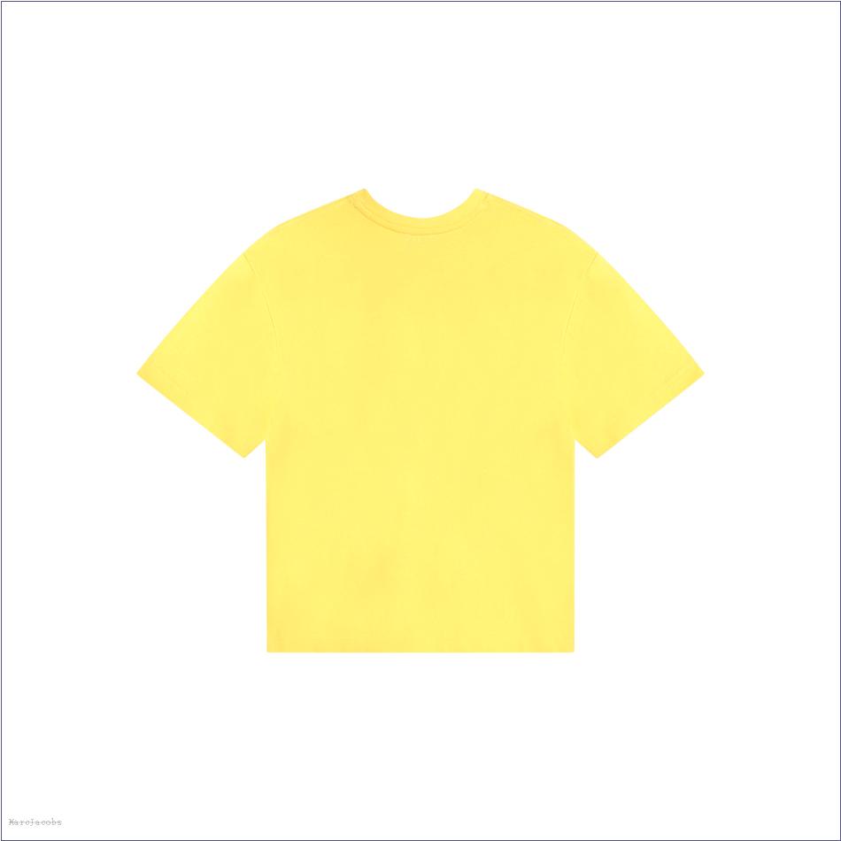  Marc Jacobs YELLOW MARCDOWN/View All Marcdown/The Graphic Logo T-Shirt