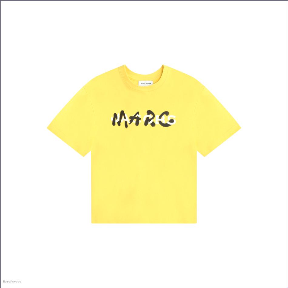  Marc Jacobs YELLOW MARCDOWN/View All Marcdown/The Graphic Logo T-Shirt