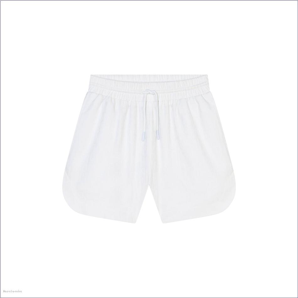  Marc Jacobs WHITE MARCDOWN/View All Marcdown/The Jumbled Monogram Cotton Shorts