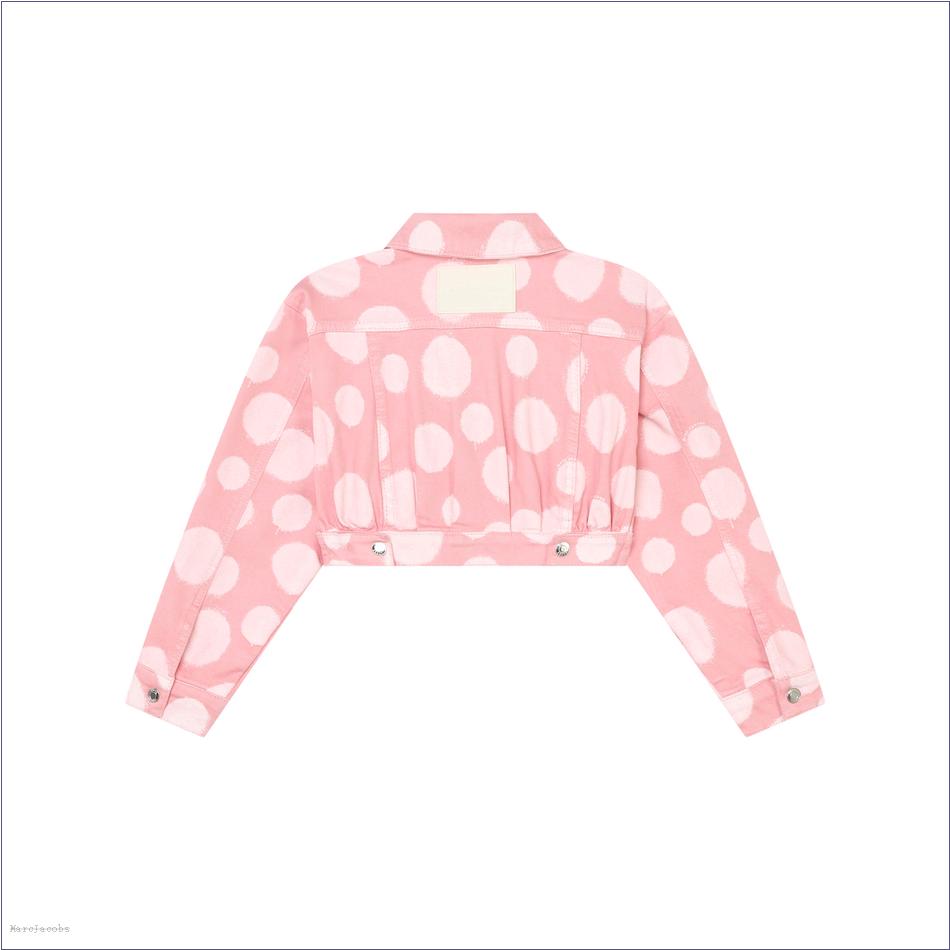  Marc Jacobs PALE PINK MARCDOWN/View All Marcdown/The Polka Dot Cropped Jacket