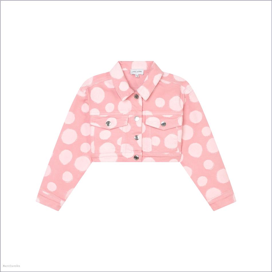  Marc Jacobs PALE PINK MARCDOWN/View All Marcdown/The Polka Dot Cropped Jacket