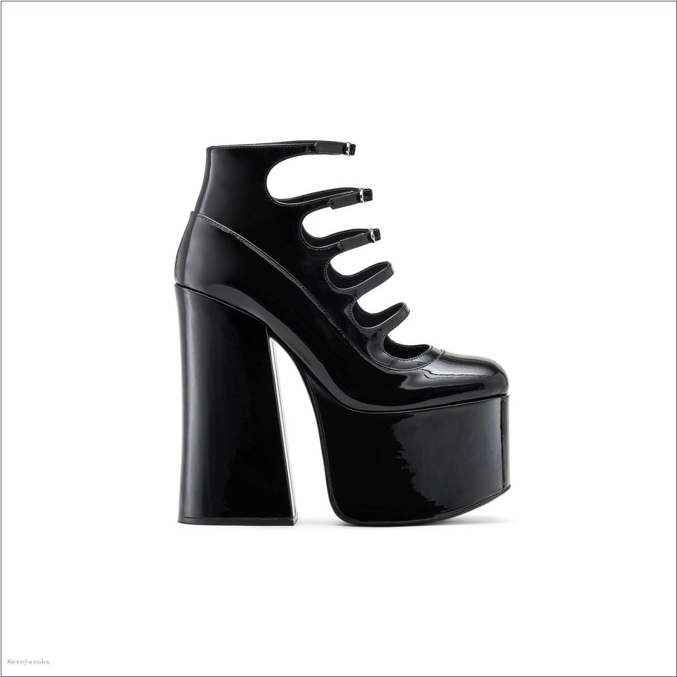  Marc Jacobs BLACK SHOES/View All Shoes/The Patent Leather Kiki Ankle Boot