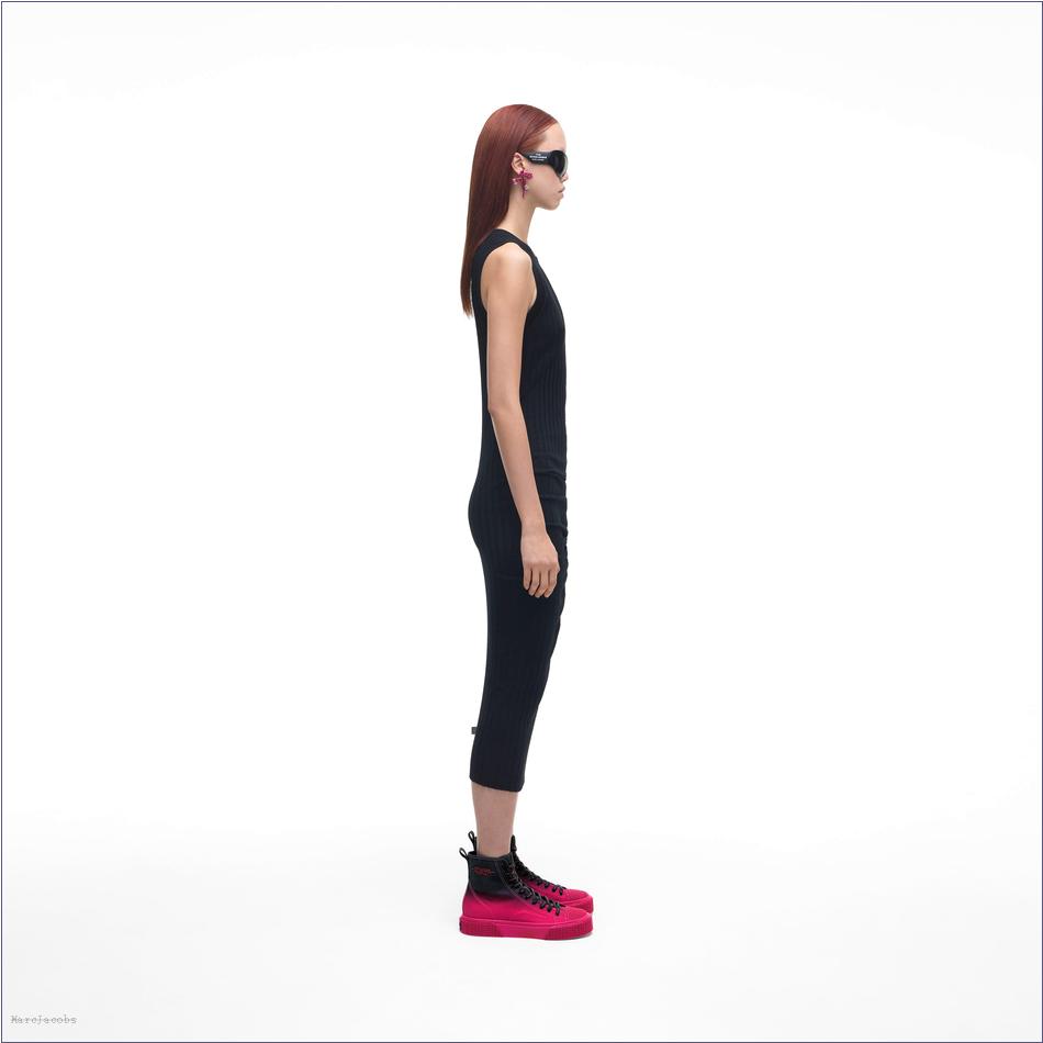  Marc Jacobs BLACK/HOT PINK SHOES/View All Shoes/The Ombré High Top Sneaker