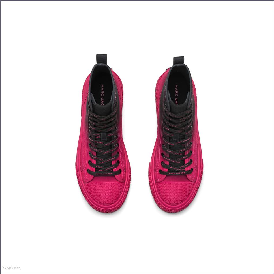  Marc Jacobs BLACK/HOT PINK SHOES/View All Shoes/The Ombré High Top Sneaker