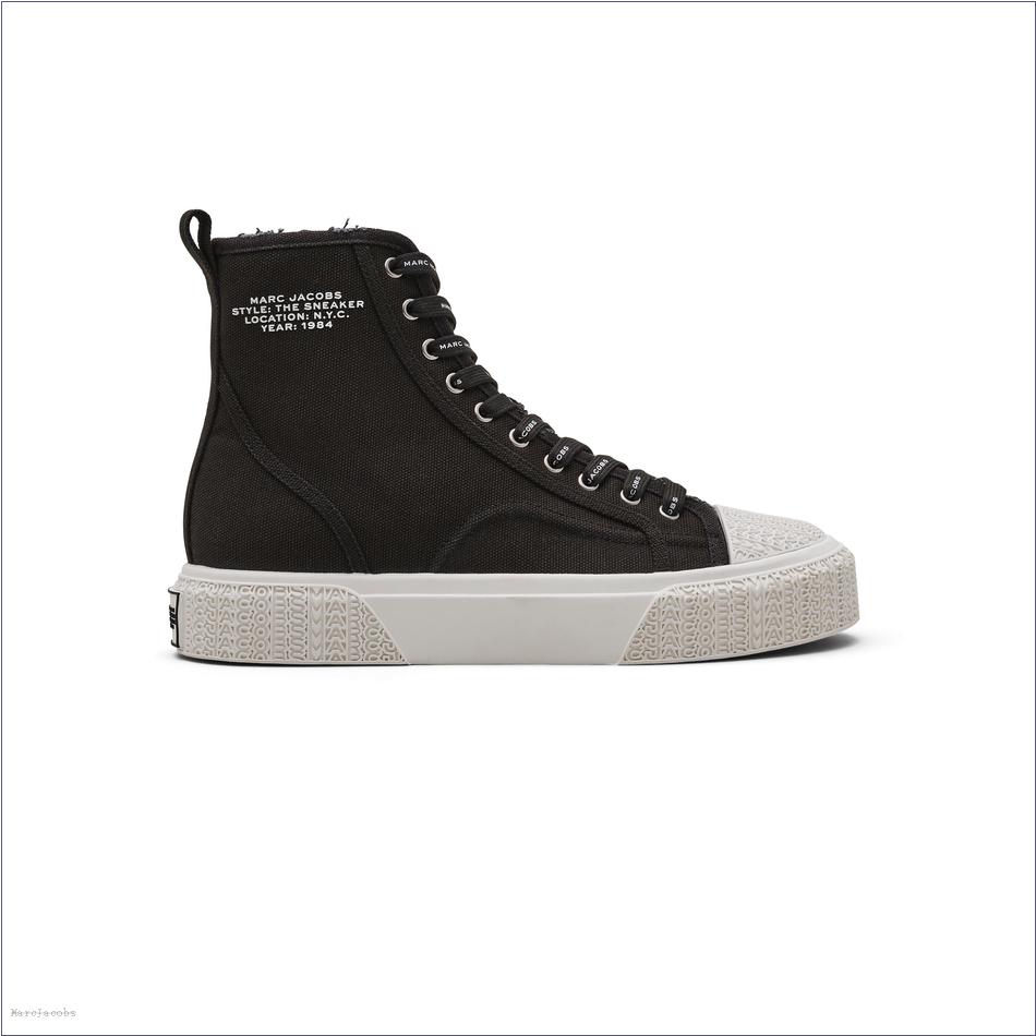  Marc Jacobs BLACK SHOES/Sneakers/The High Top Sneaker