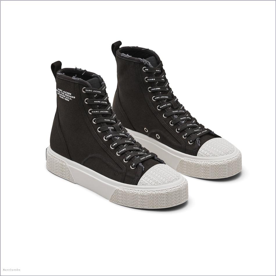  Marc Jacobs BLACK SHOES/Sneakers/The High Top Sneaker