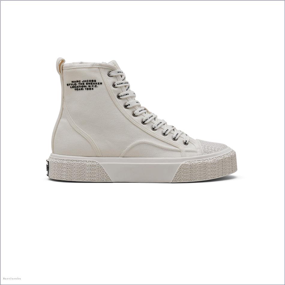  Marc Jacobs WHITE SHOES/Sneakers/The High Top Sneaker