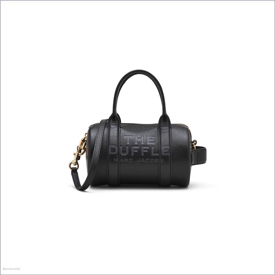  Marc Jacobs BLACK BAGS/Mini Bags/The Leather Mini Duffle Bag