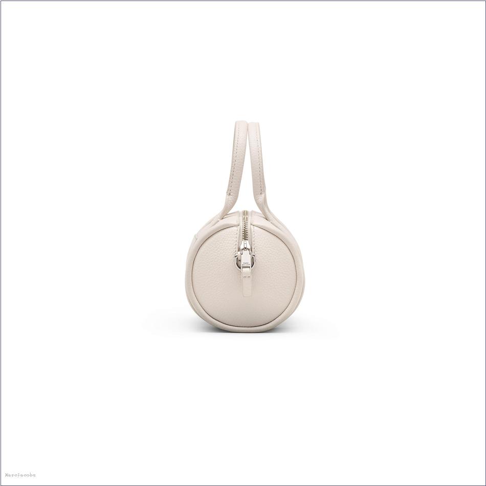  Marc Jacobs COTTON/SILVER BAGS/Mini Bags/The Leather Mini Duffle Bag