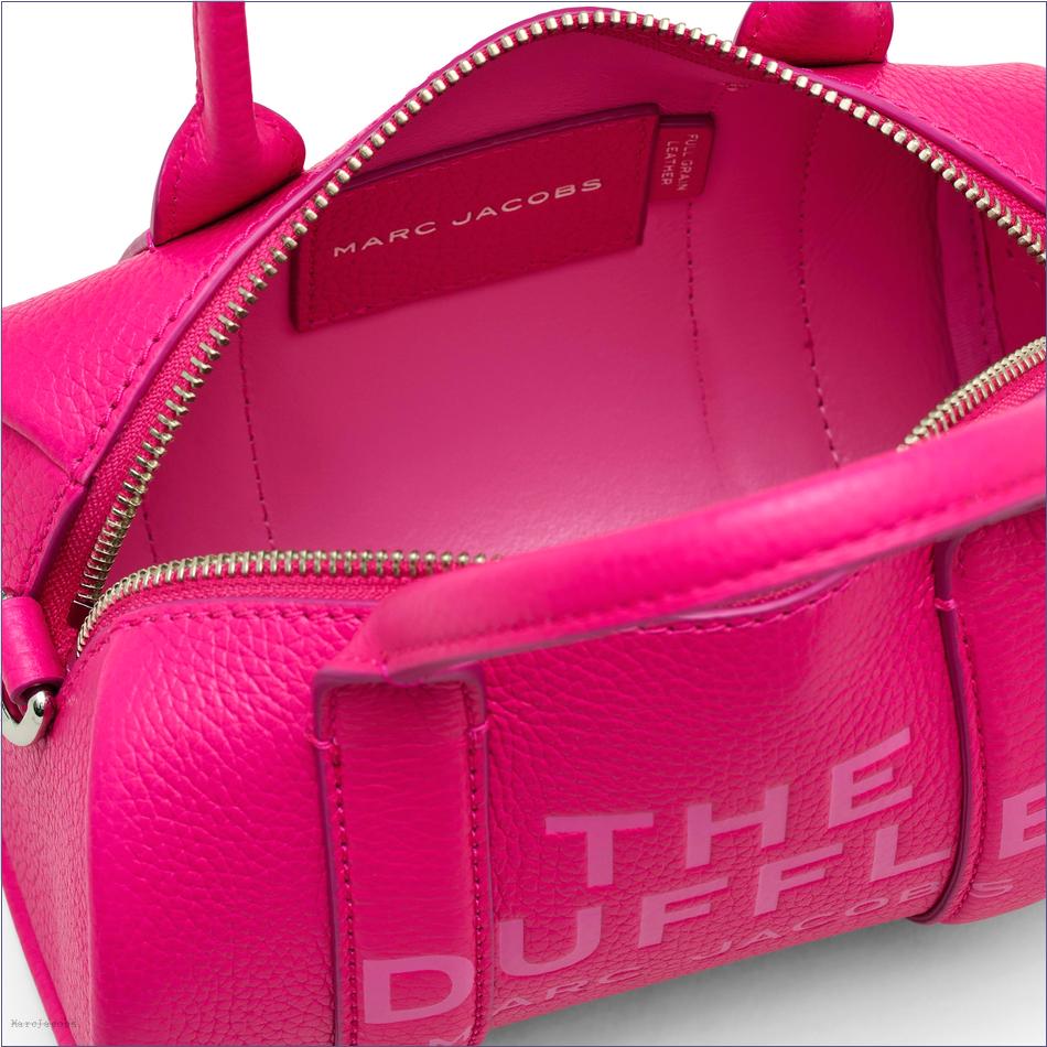  Marc Jacobs HOT PINK BAGS/Mini Bags/The Leather Mini Duffle Bag