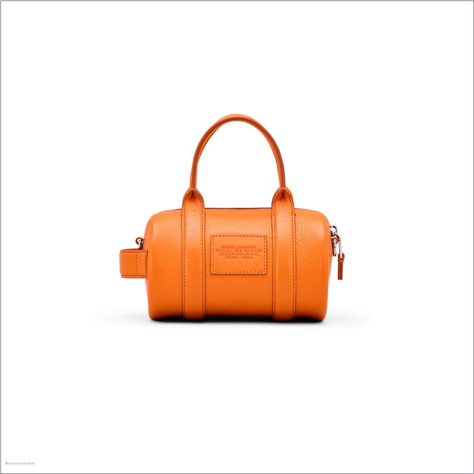  Marc Jacobs TANGERINE BAGS/Mini Bags/The Leather Mini Duffle Bag