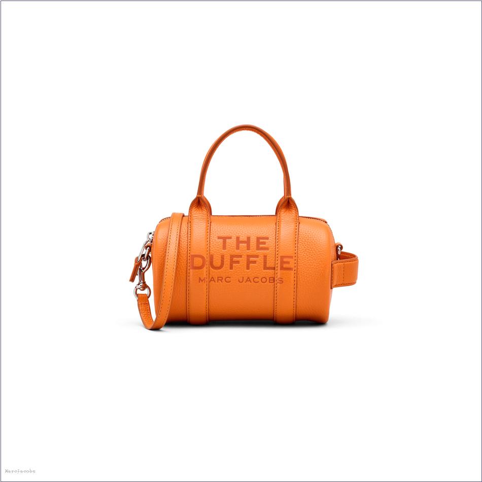  Marc Jacobs TANGERINE BAGS/Mini Bags/The Leather Mini Duffle Bag