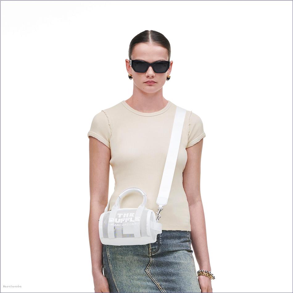  Marc Jacobs WHITE MARCDOWN/View All Marcdown/The Mesh Mini Duffle Bag