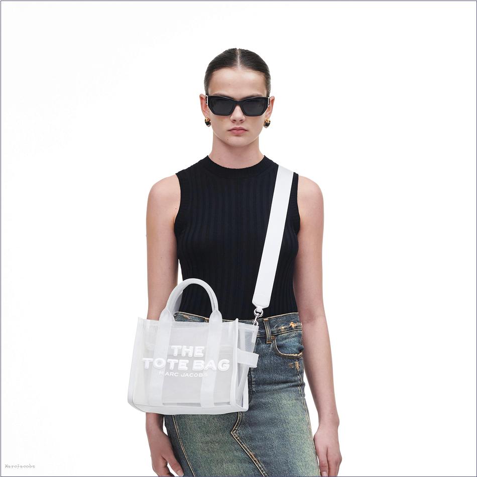  Marc Jacobs WHITE BAGS/The Tote Bag/The Mesh Small Tote Bag