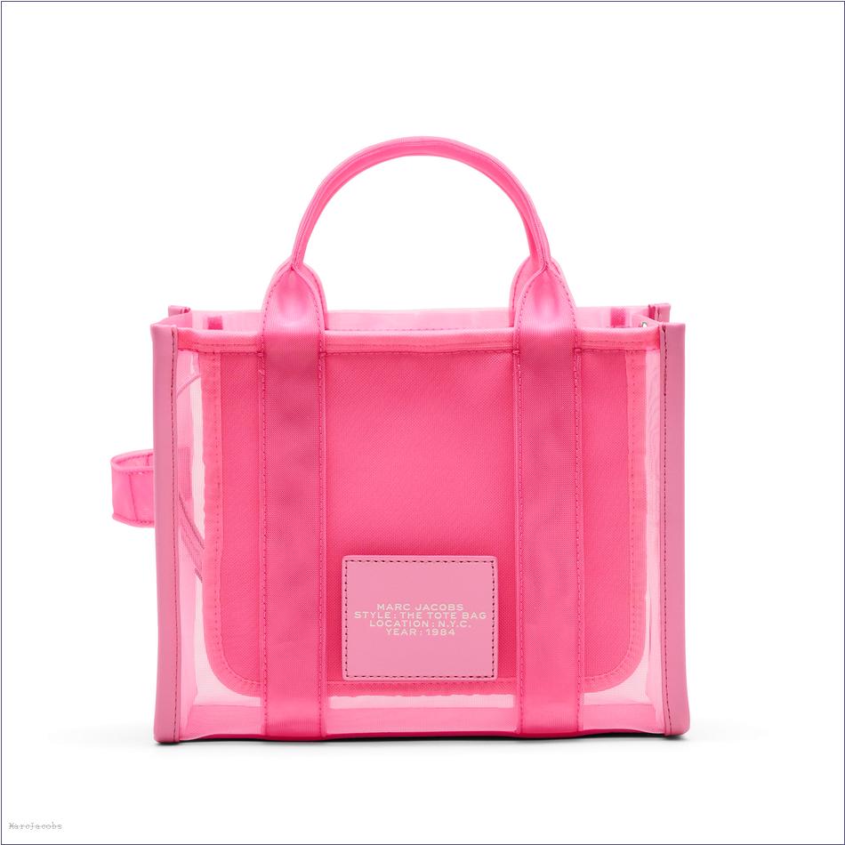  Marc Jacobs CANDY PINK BAGS/The Tote Bag/The Mesh Small Tote Bag