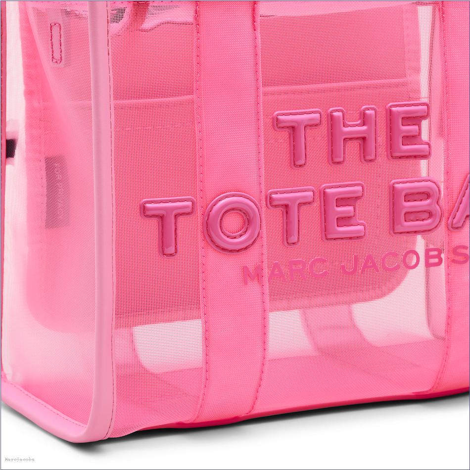  Marc Jacobs CANDY PINK BAGS/The Tote Bag/The Mesh Small Tote Bag