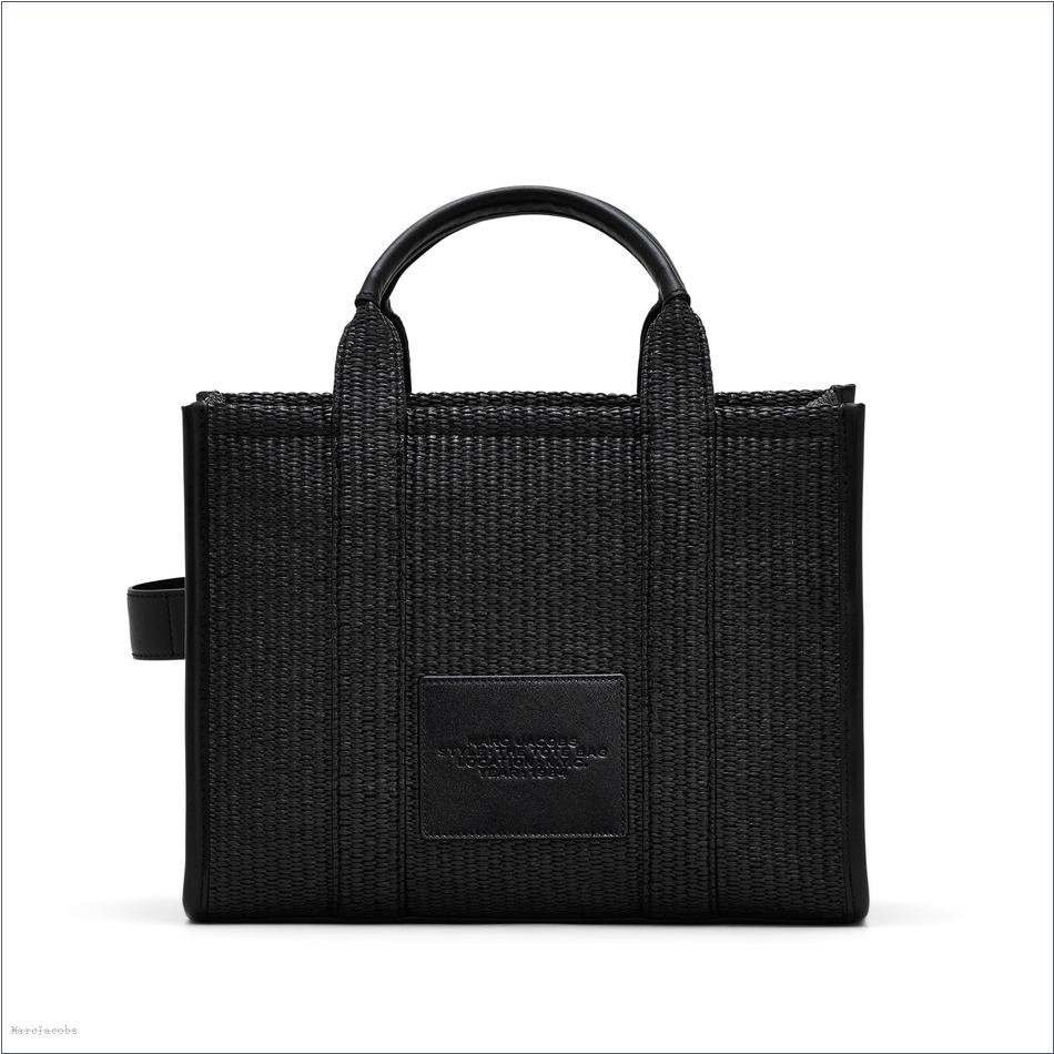  Marc Jacobs BLACK BAGS/The Tote Bag/The Woven Medium Tote Bag