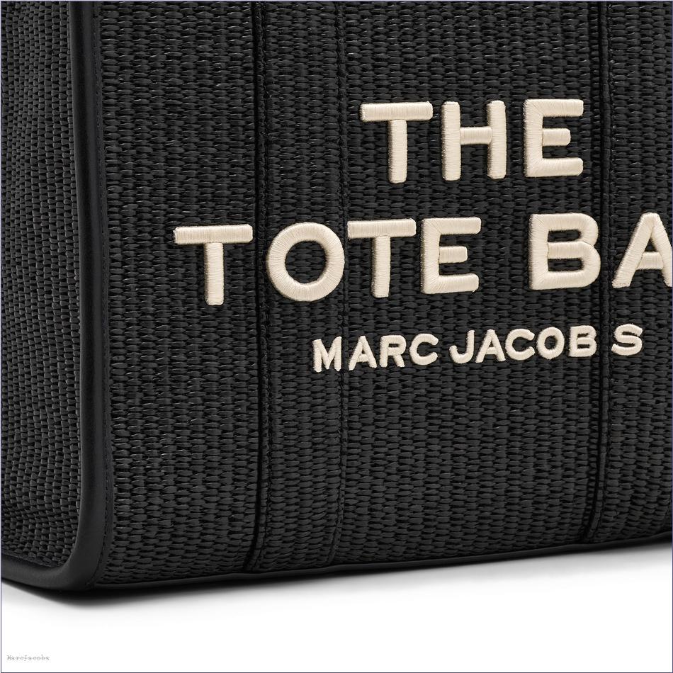  Marc Jacobs BLACK BAGS/The Tote Bag/The Woven Medium Tote Bag