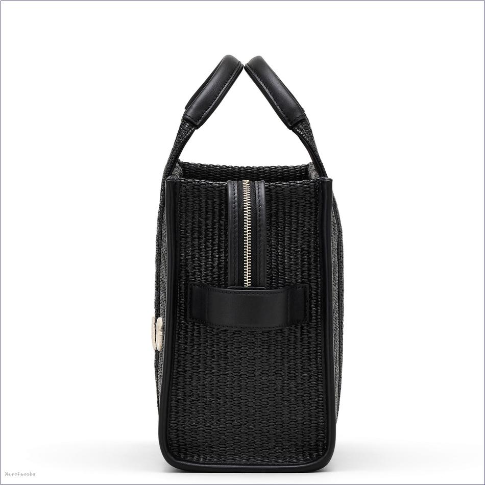  Marc Jacobs BLACK BAGS/The Tote Bag/The Woven Medium Tote Bag