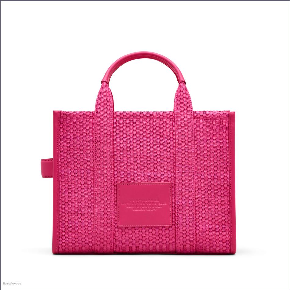  Marc Jacobs HOT PINK BAGS/The Tote Bag/The Woven Medium Tote Bag