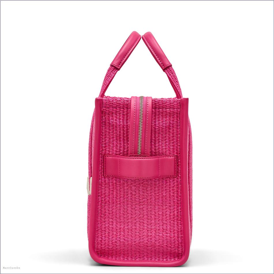  Marc Jacobs HOT PINK BAGS/The Tote Bag/The Woven Medium Tote Bag