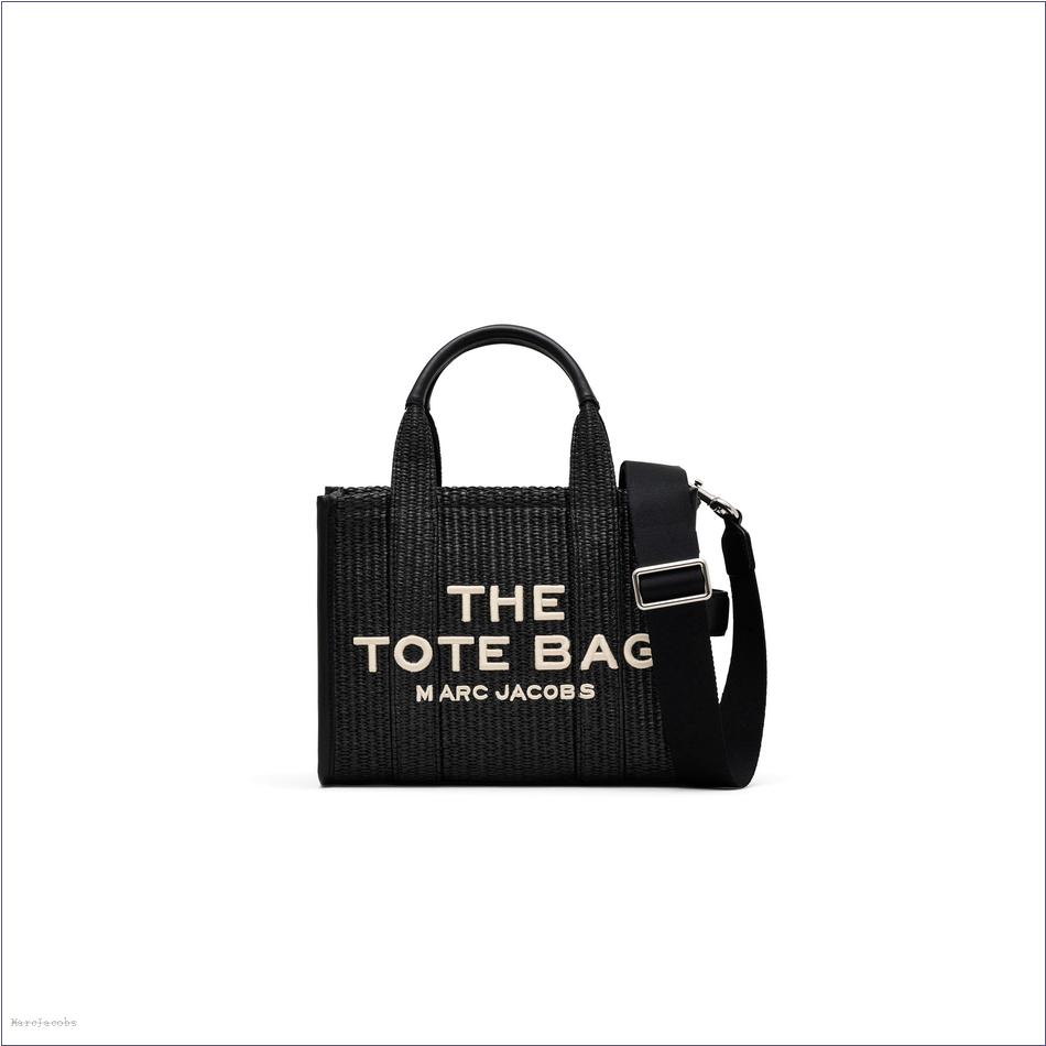  Marc Jacobs BLACK BAGS/The Tote Bag/The Woven Small Tote Bag