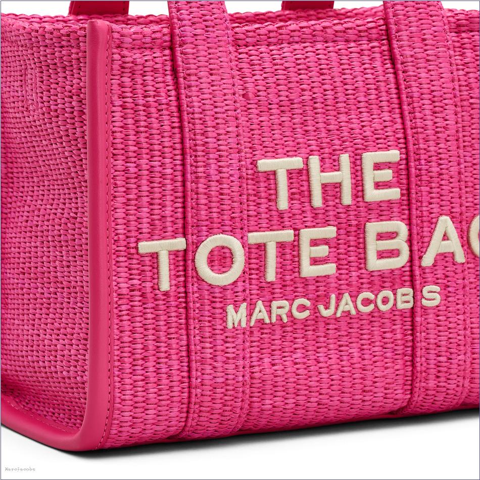  Marc Jacobs HOT PINK BAGS/The Tote Bag/The Woven Small Tote Bag