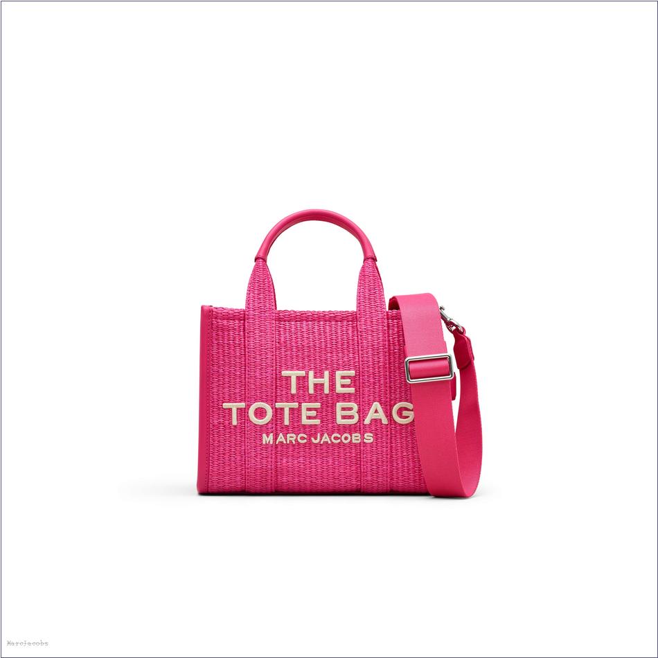  Marc Jacobs HOT PINK BAGS/The Tote Bag/The Woven Small Tote Bag