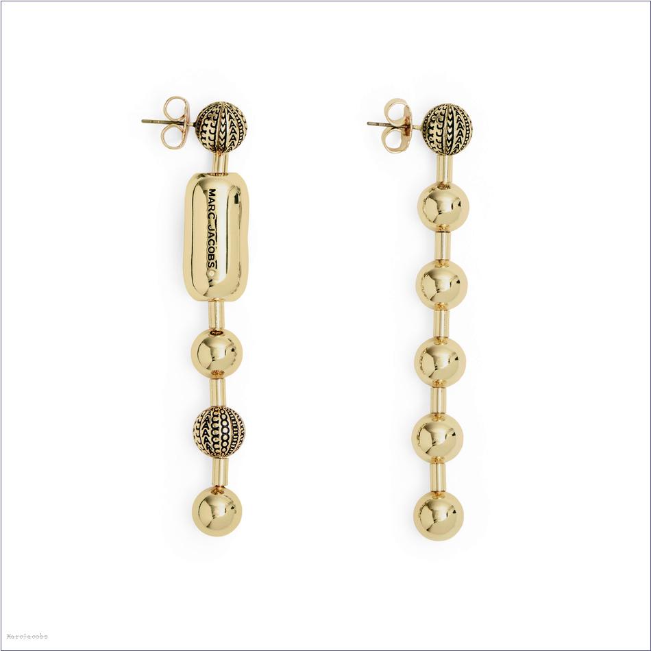  Marc Jacobs LIGHT ANTIQUE GOLD Jewelry/View All Jewelry/The Monogram Ball Chain Earrings