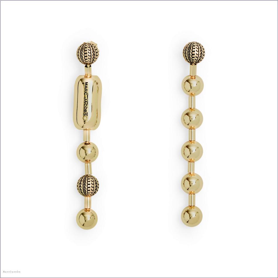  Marc Jacobs LIGHT ANTIQUE GOLD Jewelry/View All Jewelry/The Monogram Ball Chain Earrings