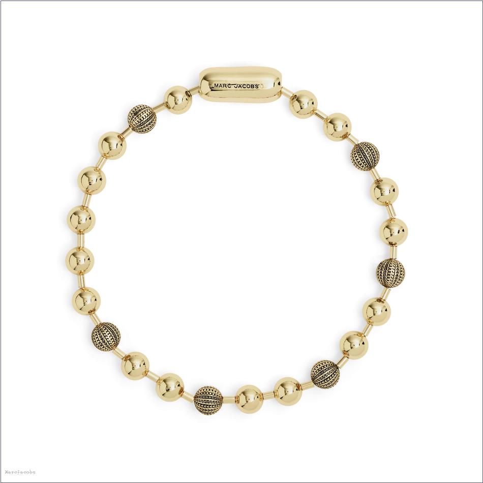  Marc Jacobs LIGHT ANTIQUE GOLD Jewelry/View All Jewelry/The Monogram Ball Chain Necklace