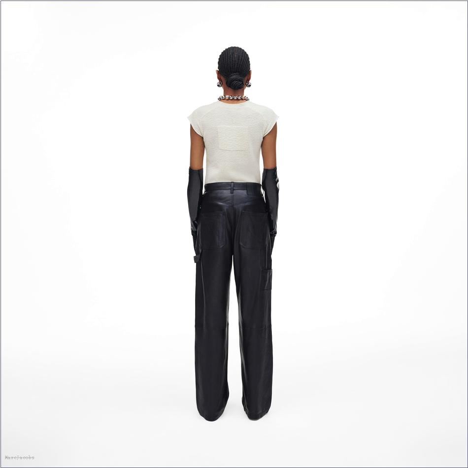  Marc Jacobs BLACK Ready To Wear/View All Ready To Wear/Oversized Leather Pant