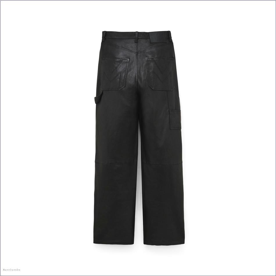  Marc Jacobs BLACK Ready To Wear/View All Ready To Wear/Oversized Leather Pant