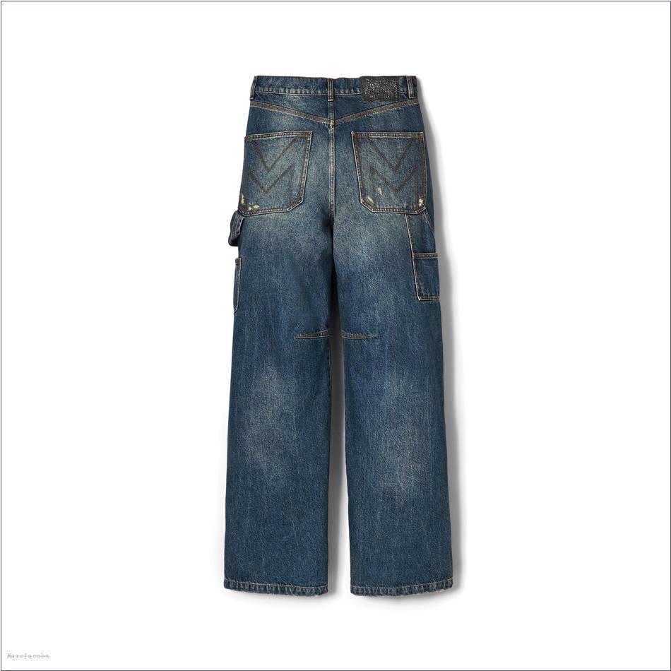  Marc Jacobs GRUNGE INDIGO Ready To Wear/View All Ready To Wear/Grunge Oversized Carpenter Jean