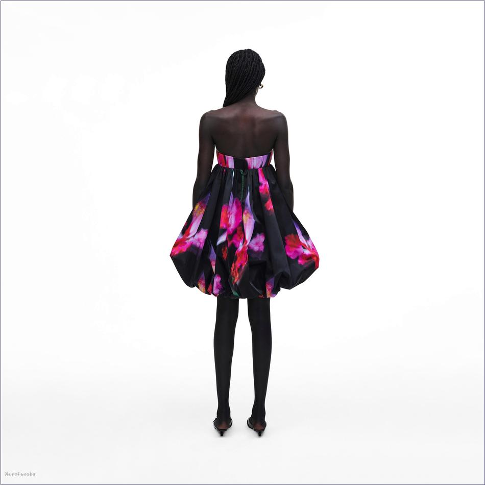  Marc Jacobs BLACK MULTI MARCDOWN/View All Marcdown/Future Floral Bubble Dress