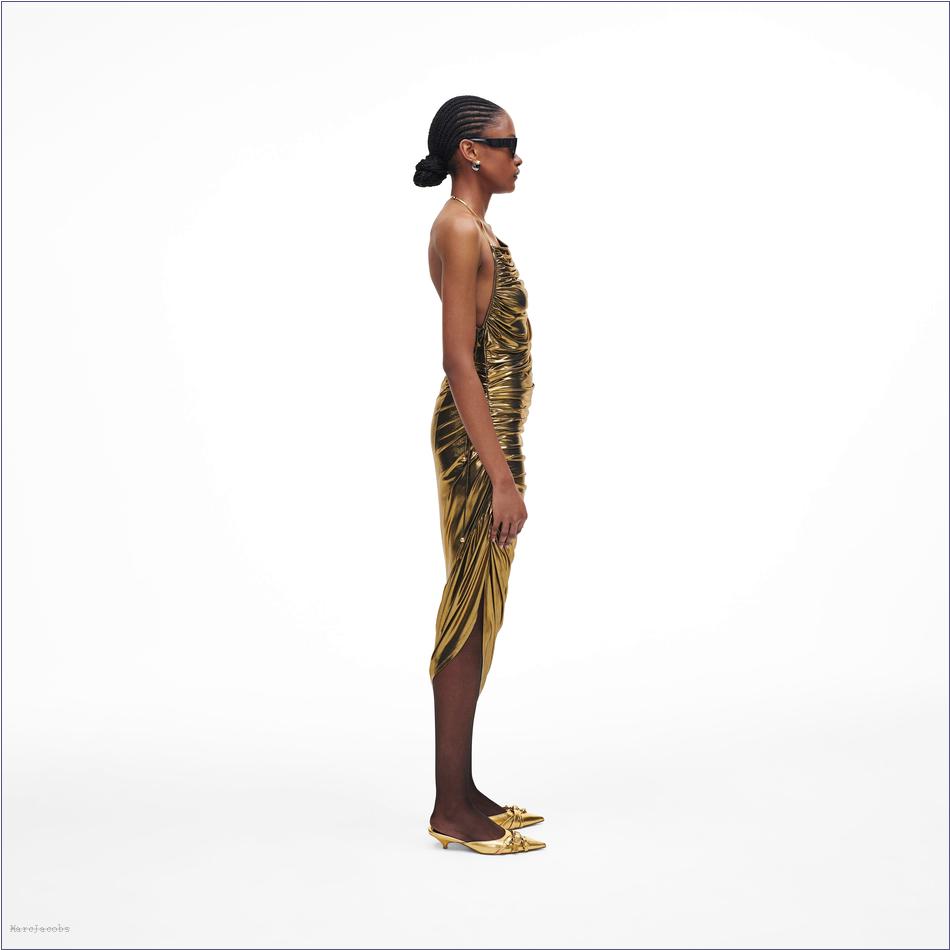  Marc Jacobs GOLD MARCDOWN/View All Marcdown/Fluid Draped Dress