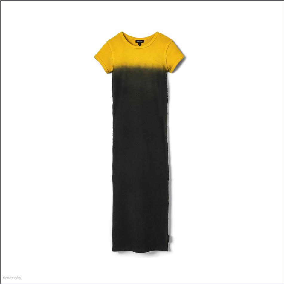  Marc Jacobs BLACK/CITRINE MARCDOWN/View All Marcdown/Ombré Spray Shrunken Tee Dress