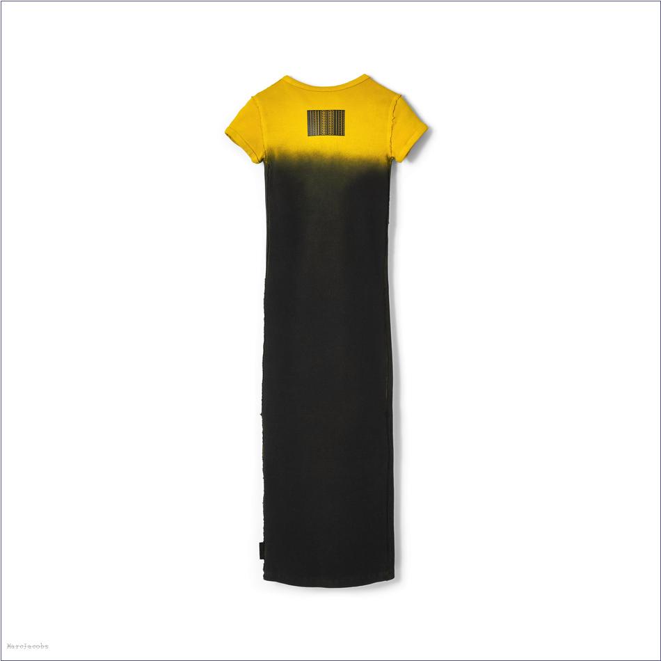  Marc Jacobs BLACK/CITRINE MARCDOWN/View All Marcdown/Ombré Spray Shrunken Tee Dress