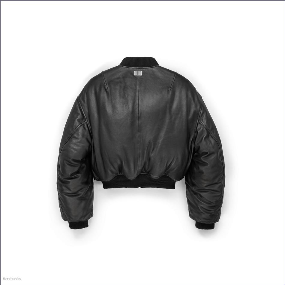  Marc Jacobs BLACK Ready To Wear/View All Ready To Wear/Puffy Leather Bomber